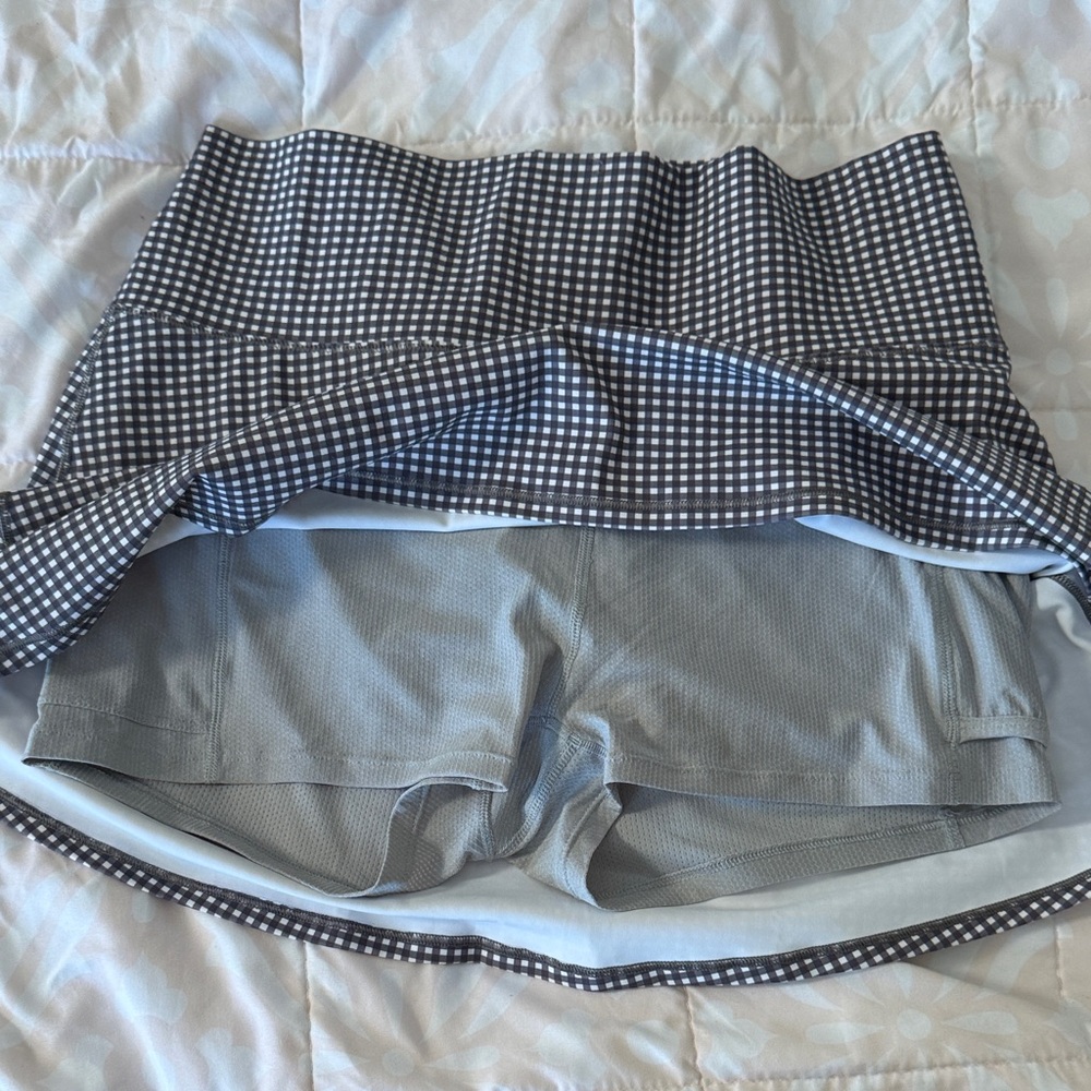 Vuori Volley Skirt— Gingham - Picture 5 of 5
